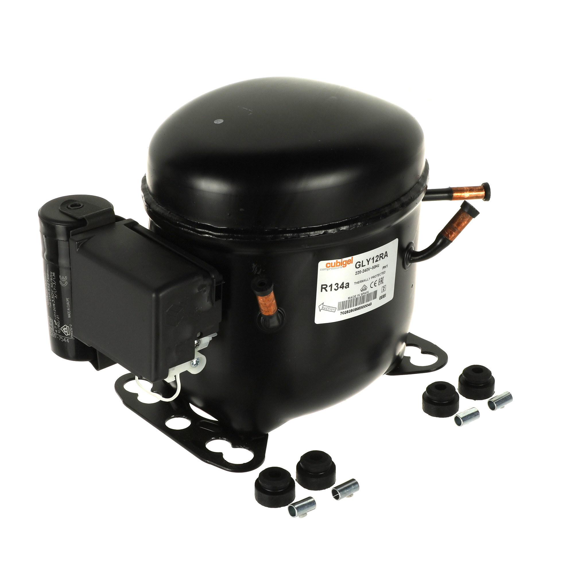 25.93cc Fridge Compressor Cubigel MS26TB-T Refrigerator Compressor ...